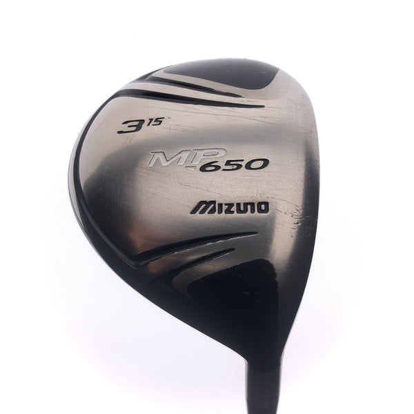 Used Mizuno MP 650 3 Fairway Wood / 15 Degrees / Stiff Flex