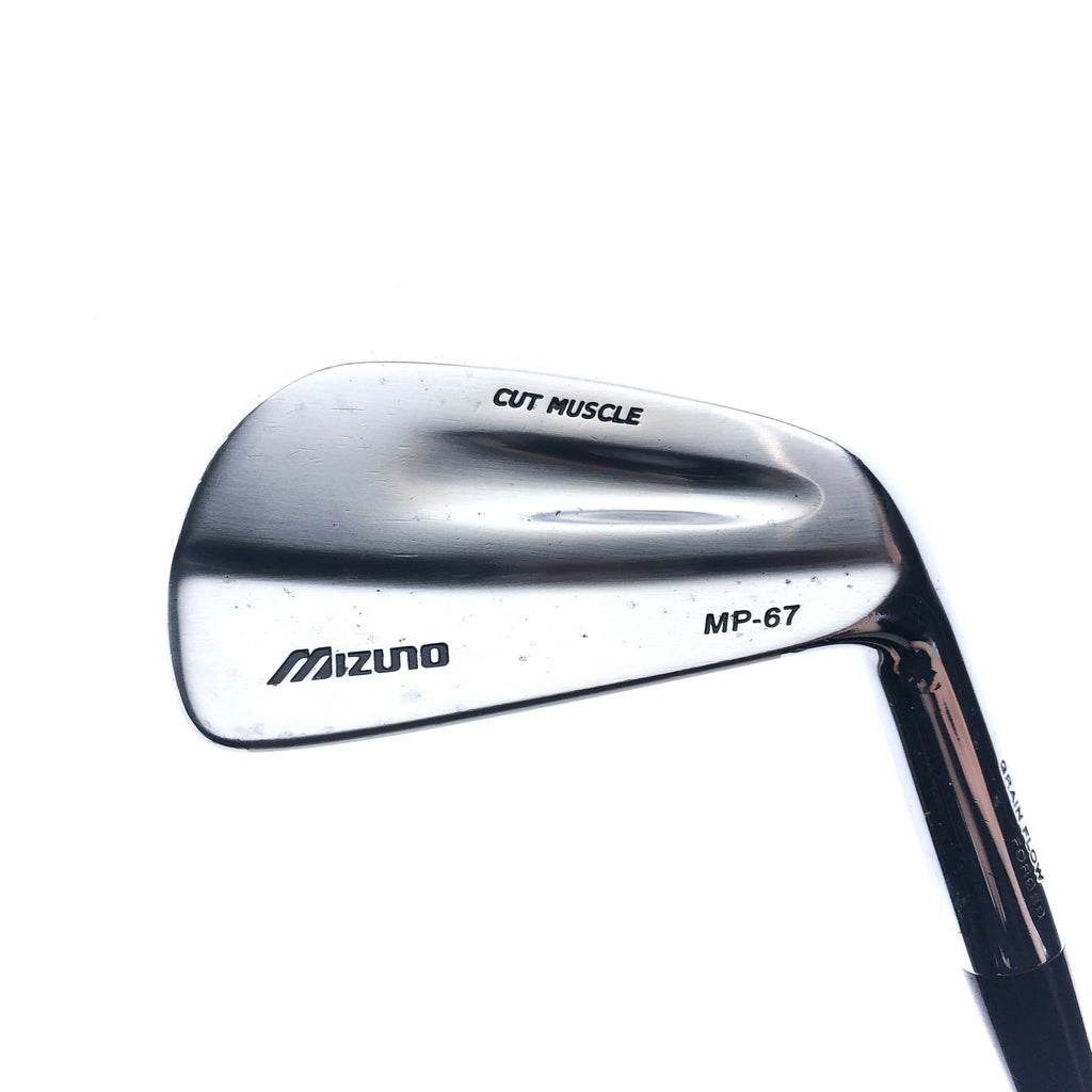 Used Mizuno MP-67 6 Iron / 32.0 Degrees / Stiff Flex