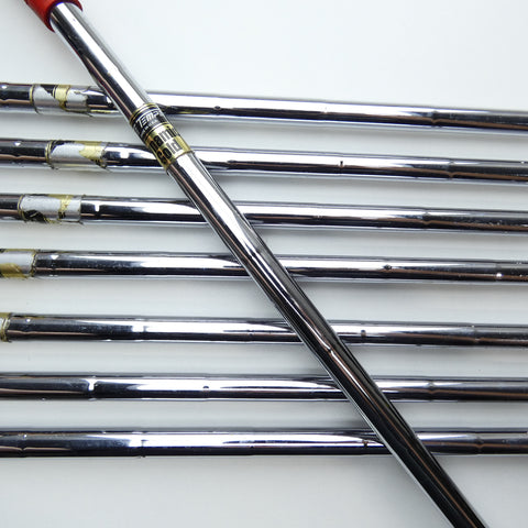 Used Mizuno MP-67 Iron Set / 3 - PW / Stiff Flex