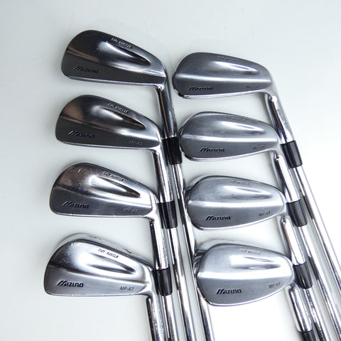 Used Mizuno MP-67 Iron Set / 3 - PW / Stiff Flex