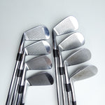 Used Mizuno MP-67 Iron Set / 3 - PW / Stiff Flex