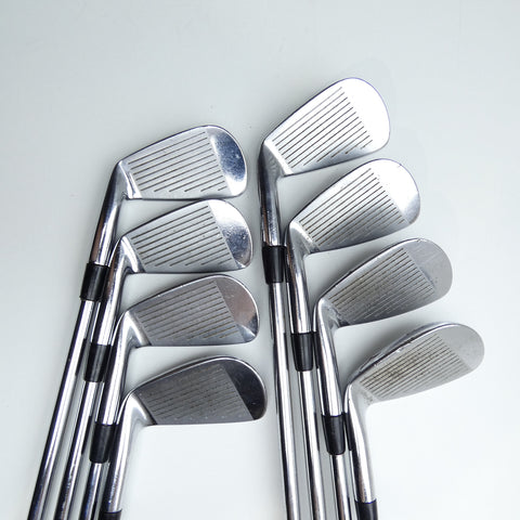 Used Mizuno MP-67 Iron Set / 3 - PW / Stiff Flex