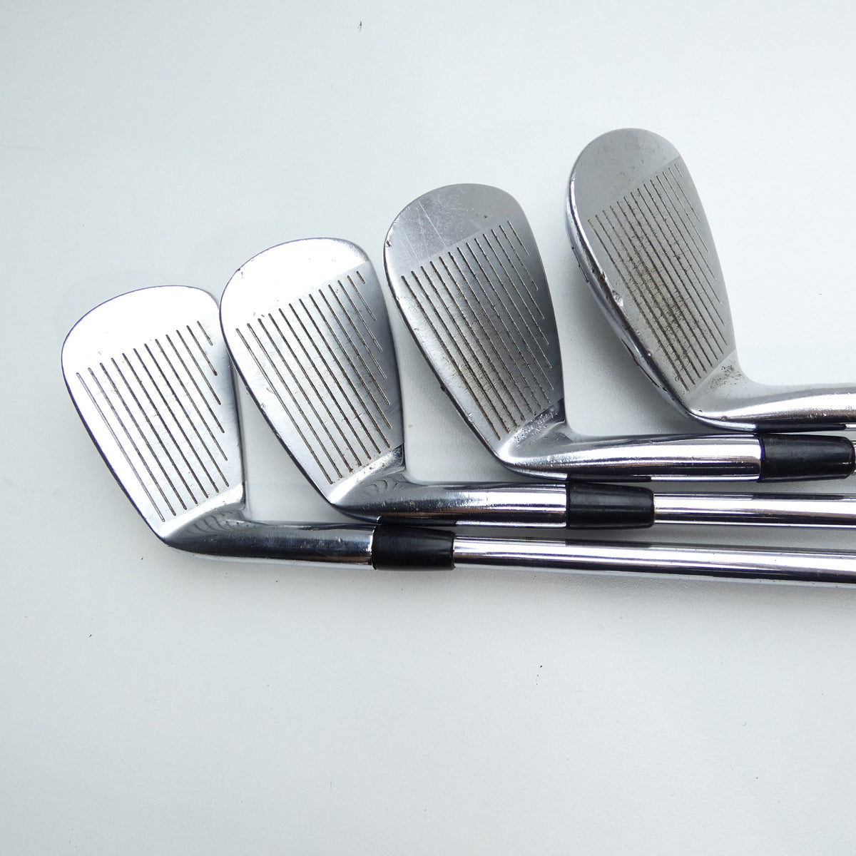 Used Mizuno MP-67 Iron Set / 3 - PW / Stiff Flex