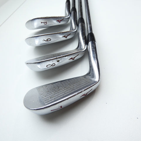 Used Mizuno MP-67 Iron Set / 3 - PW / Stiff Flex