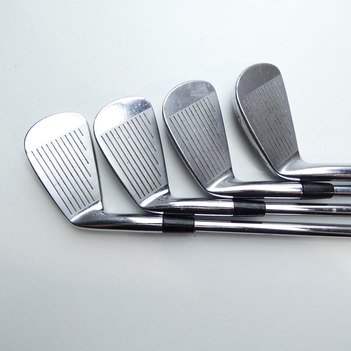 Used Mizuno MP-67 Iron Set / 3 - PW / Stiff Flex