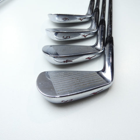 Used Mizuno MP-67 Iron Set / 3 - PW / Stiff Flex