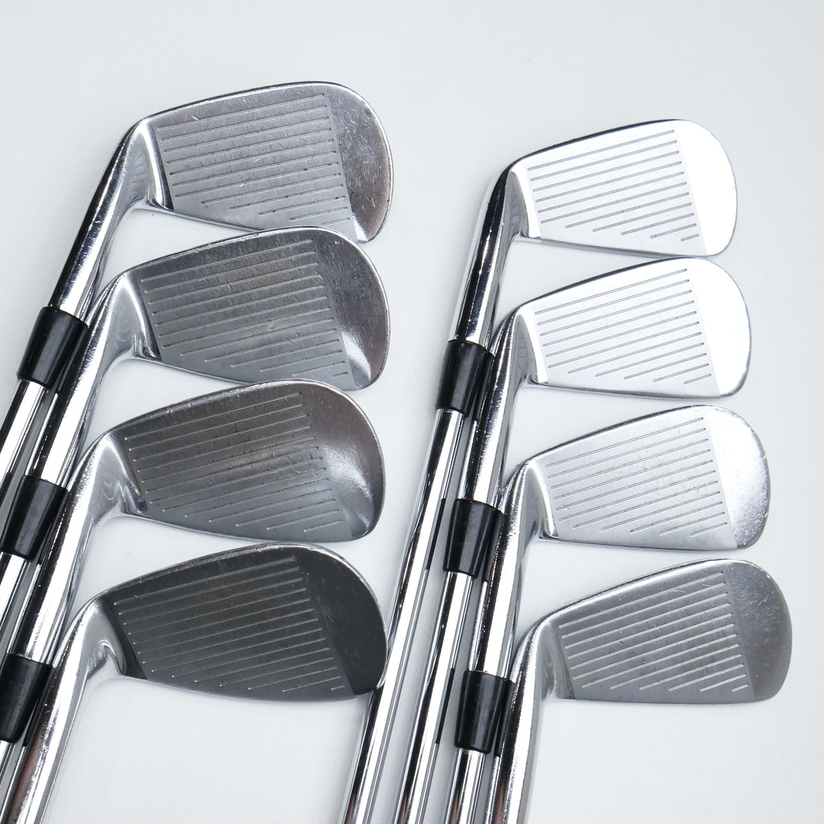 Used Mizuno MP-67 Iron Set / 3 - PW / X-Stiff Flex