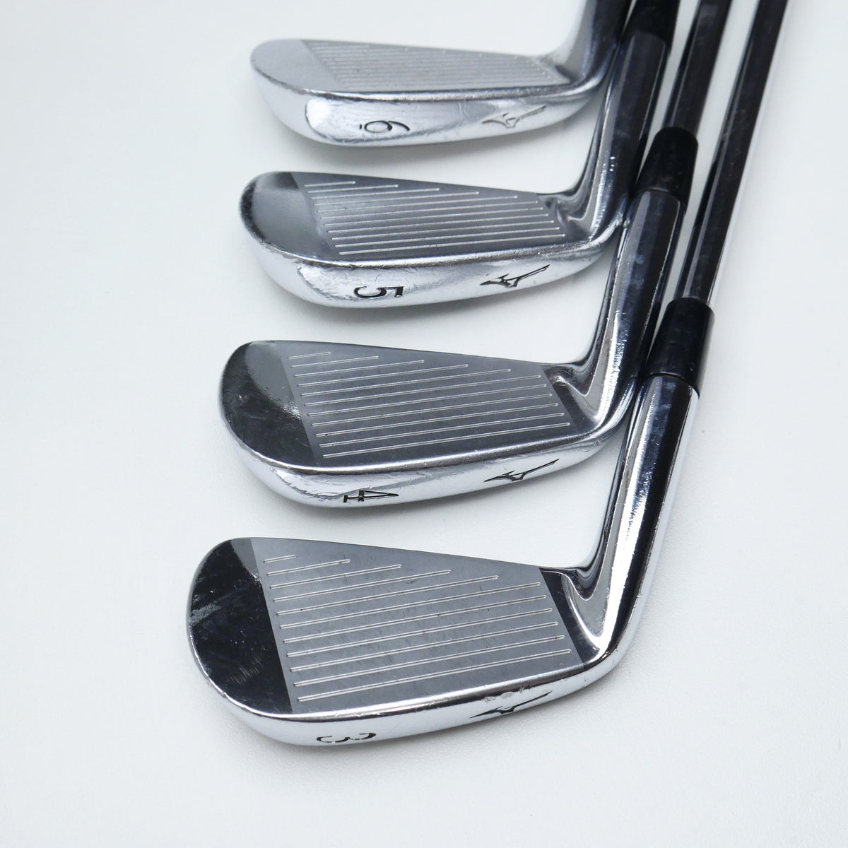 Used Mizuno MP-67 Iron Set / 3 - PW / X-Stiff Flex