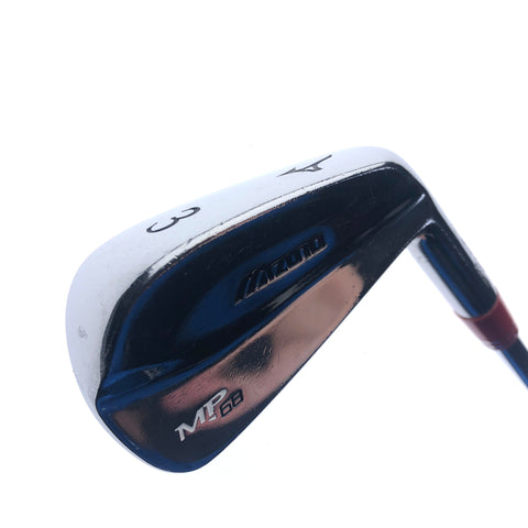 Used Mizuno MP-68 3 Iron / 21.0 Degrees / X-Stiff Flex