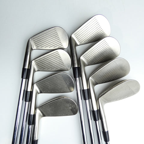 Used Mizuno MP-68 Iron Set / 3 - PW / Stiff Flex