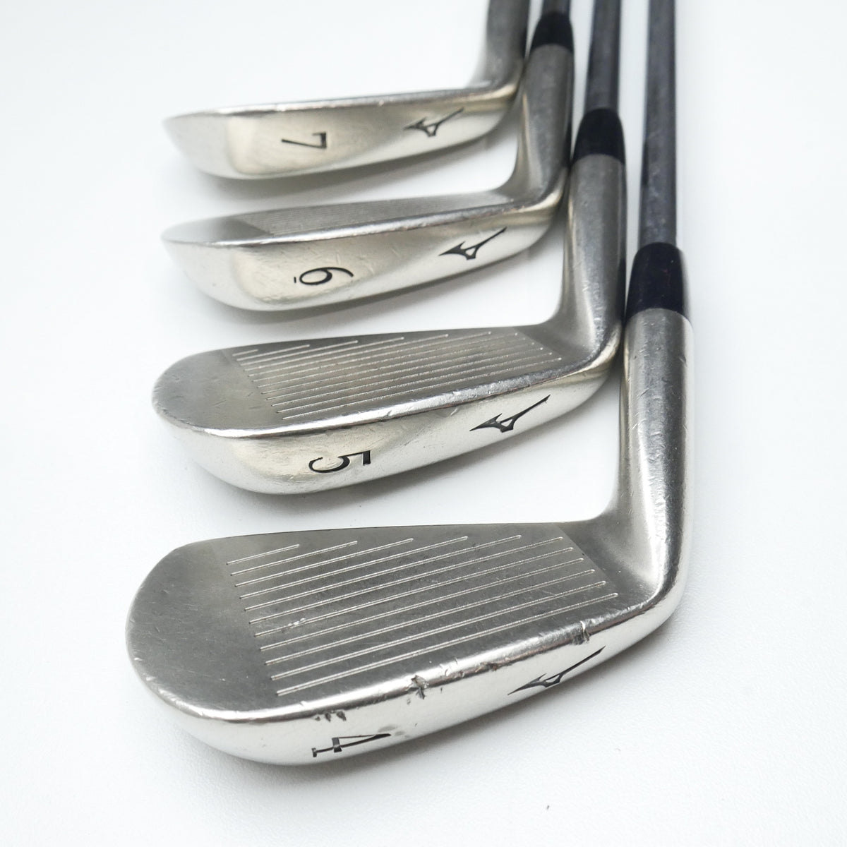 Used Mizuno MP-68 Iron Set / 4 - PW / Regular Flex