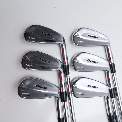 Used Mizuno MP-68 Iron Set / 5 - PW / Stiff Flex