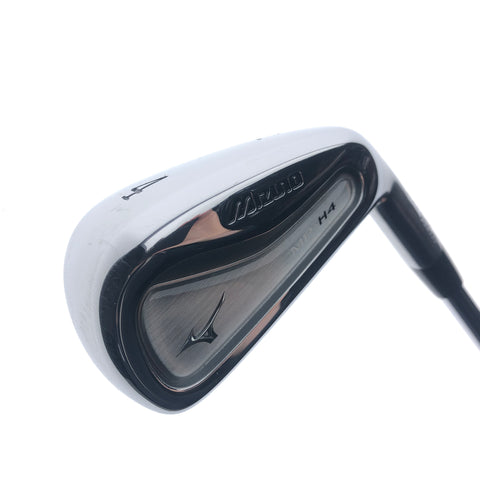 Used Mizuno MP-H4 4 Iron / 24.0 Degrees / Regular Flex