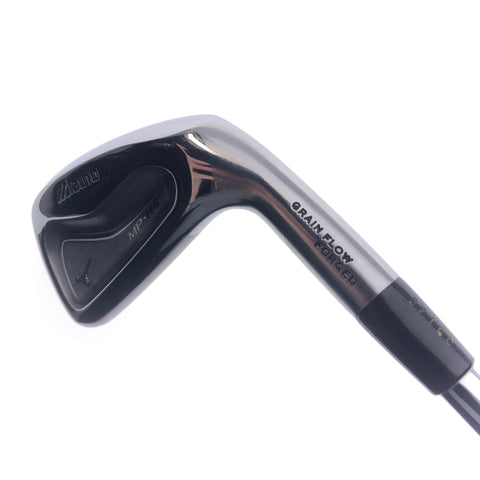 Used Mizuno MP-H4 4 Iron / 24.0 Degrees / Stiff Flex