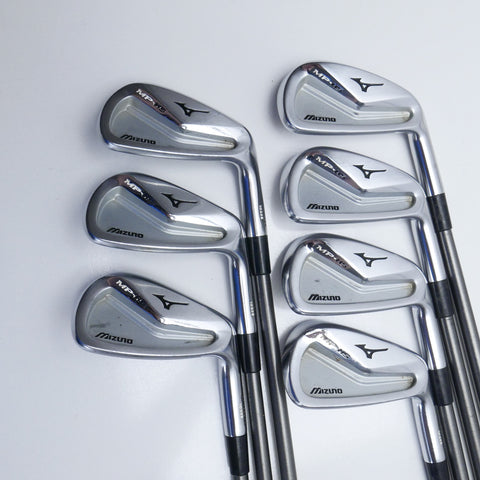 Used Mizuno MP-H5 Iron Set / 4 - PW / Regular Flex