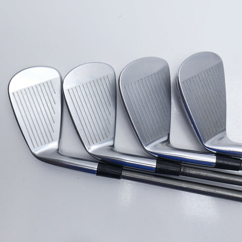 Used Mizuno MP-H5 Iron Set / 4 - PW / Regular Flex