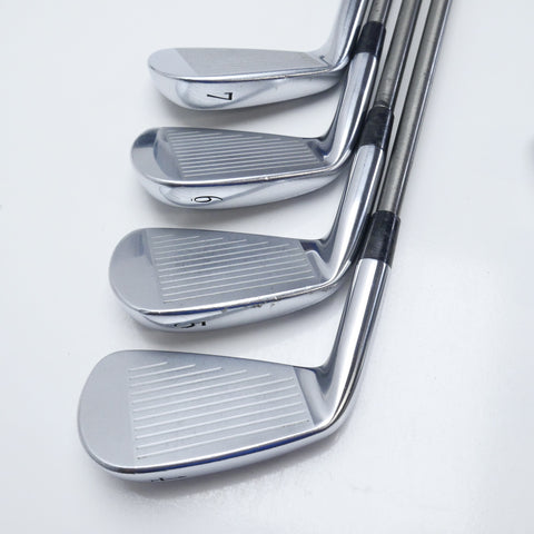 Used Mizuno MP-H5 Iron Set / 4 - PW / Regular Flex