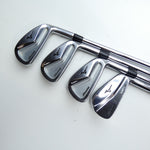 Used Mizuno MP-H5 & MP4 Combo Iron Set / 4 - PW / X-Stiff Flex