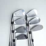 Used Mizuno MP-H5 & MP4 Combo Iron Set / 4 - PW / X-Stiff Flex