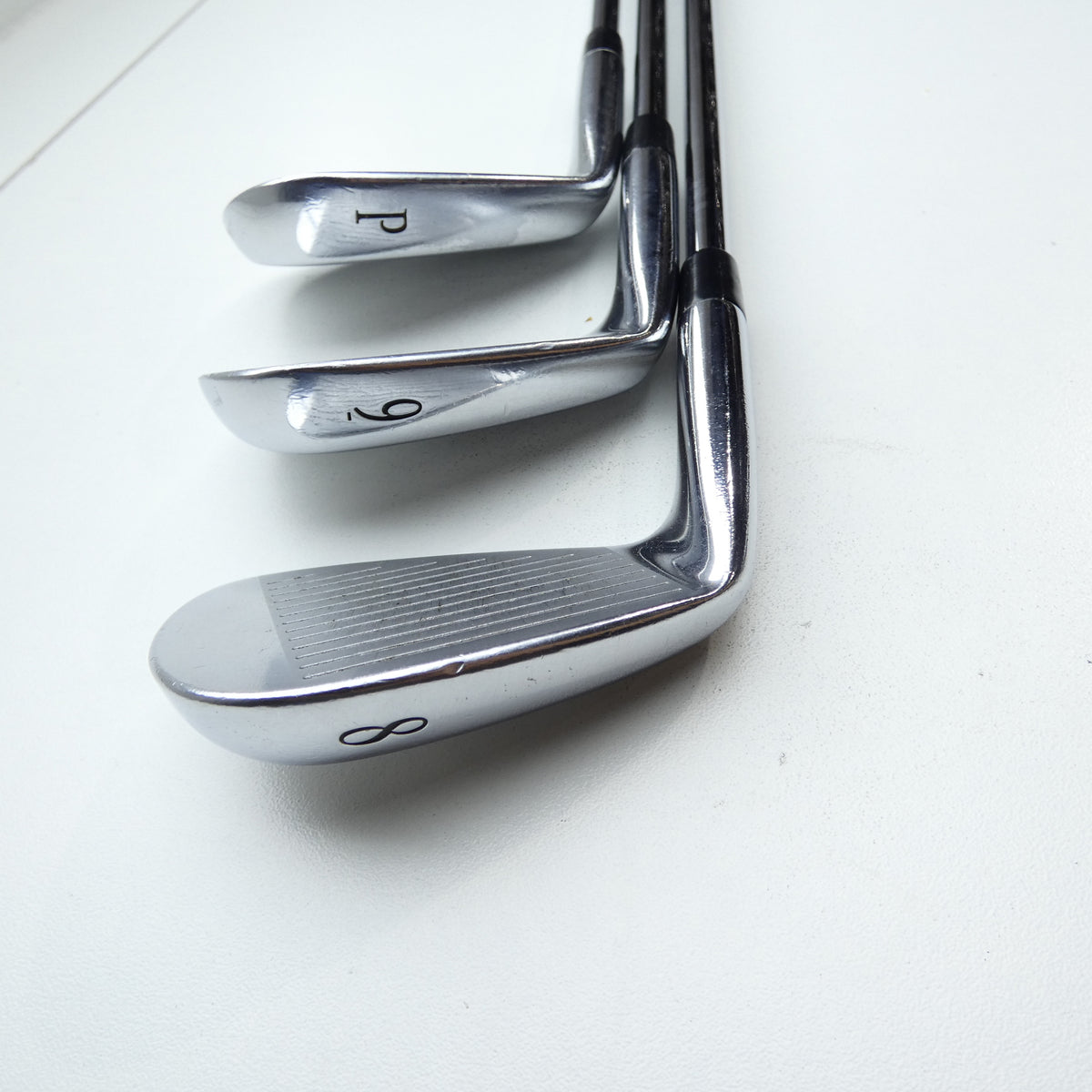 Used Mizuno MP-H5 & MP4 Combo Iron Set / 4 - PW / X-Stiff Flex