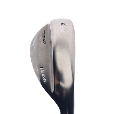 Used Mizuno MP-R 12 Black Satin Gap Wedge / 50.0 Degrees / Stiff Flex