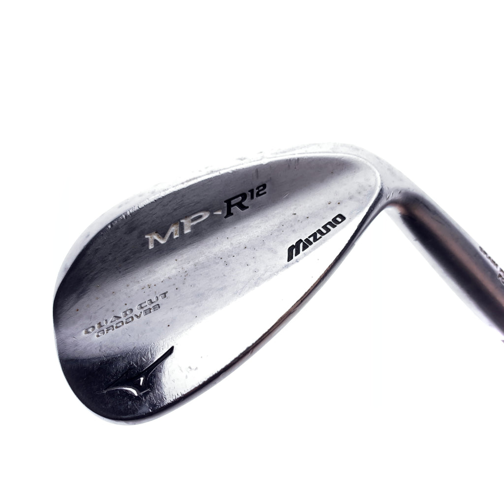 Used Mizuno MP-R 12 White Satin Chrome Gap Wedge / 50.0 Degrees / Wedge Flex