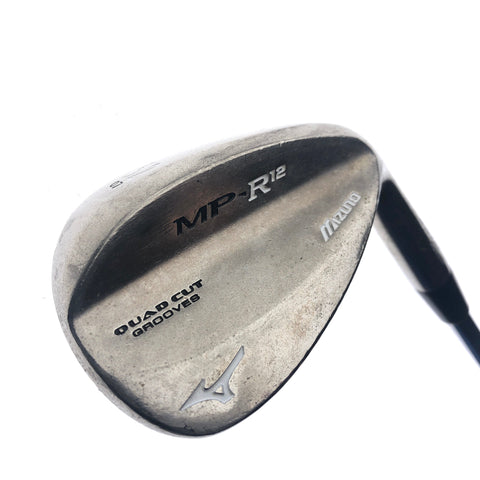 Used Mizuno MP-R 12 White Satin Chrome Gap Wedge / 52.0 Degrees / Wedge Flex