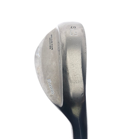 Used Mizuno MP-R 12 White Satin Chrome Gap Wedge / 52.0 Degrees / Wedge Flex