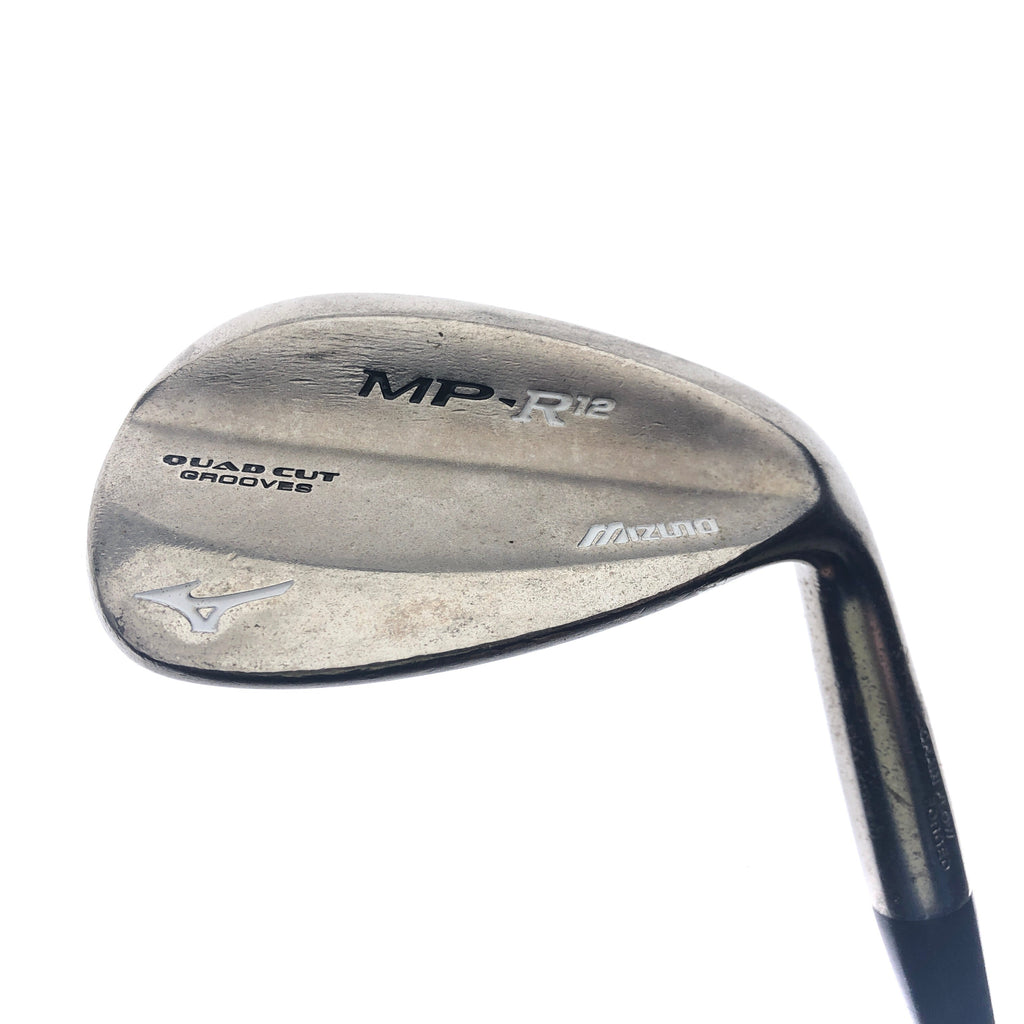 Used Mizuno MP-R 12 White Satin Chrome Gap Wedge / 52.0 Degrees / Wedge Flex