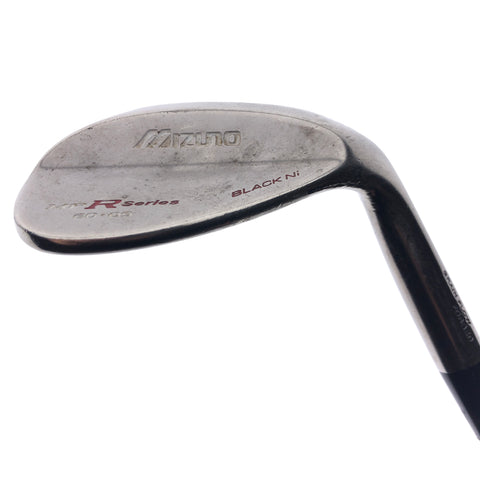 Used Mizuno MP-R Black Nickel Lob Wedge / 60.0 Degrees / Stiff Flex