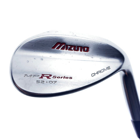 Used Mizuno MP-R Chrome Gap Wedge / 52.0 Degrees / Regular Flex