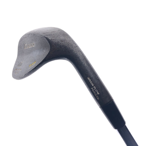 Used Mizuno MP Raw Black Ox Gap Wedge / 52.0 Degrees / Stiff Flex