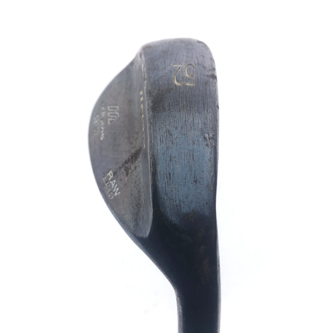 Used Mizuno MP Raw Black Ox Gap Wedge / 52.0 Degrees / Wedge Flex
