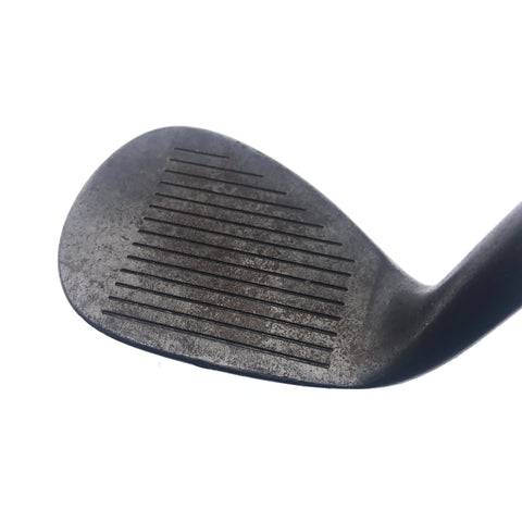 Used Mizuno MP Raw Black Ox Lob Wedge / 60.0 Degrees / Stiff Flex