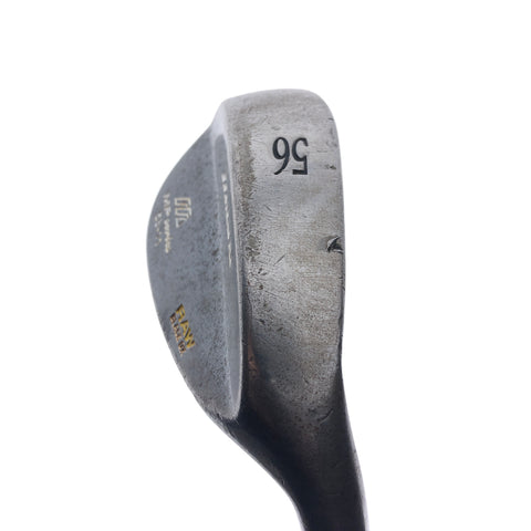 Used Mizuno MP Raw Black Ox Sand Wedge / 56.0 Degrees / Regular Flex
