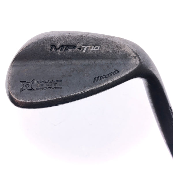 Used Mizuno MP-T 10 Black Satin Gap Wedge / 50.0 Degrees / Wedge Flex