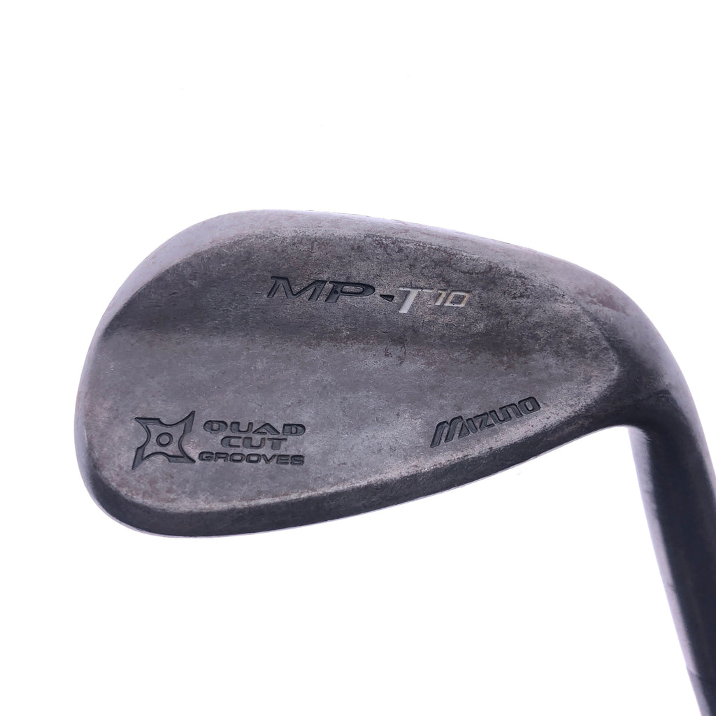 Used Mizuno MP-T 10 Black Satin Gap Wedge / 52.0 Degrees / Stiff Flex