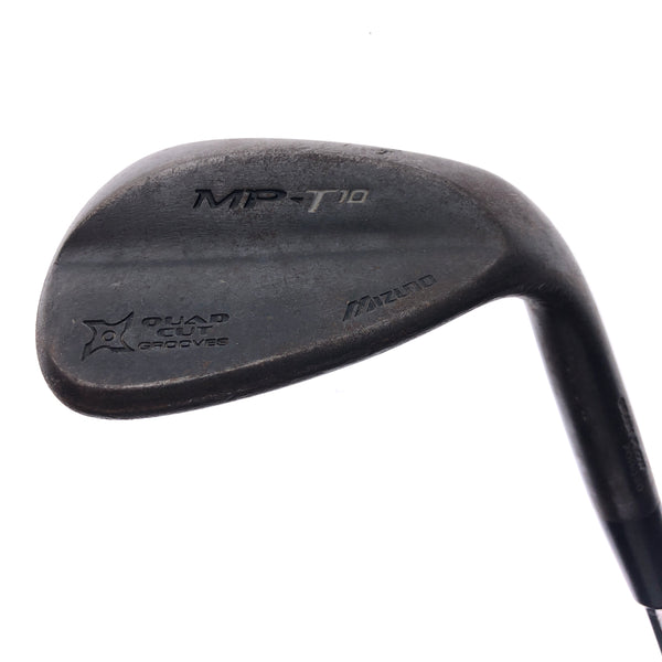 Used Mizuno MP-T 10 Black Satin Sand Wedge / 56.0 Degrees / Wedge Flex
