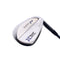 Used Mizuno MP-T 11 White Satin Chrome Approach Wedge / 52.0 Degree / Wedge Flex