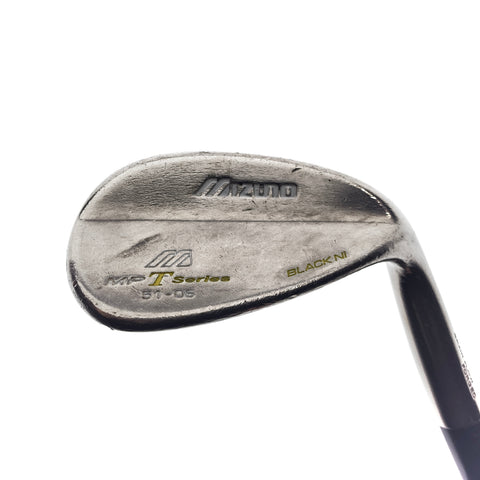 Used Mizuno MP-T Series Black Nickel 2008 Gap Wedge / 51.0 Degrees/Regular Flex
