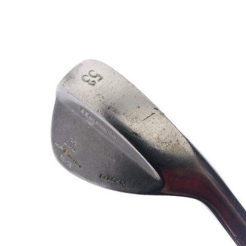 Used Mizuno MP-T Series Black Nickel 2008 Gap Wedge / 53 Degrees / Regular Flex
