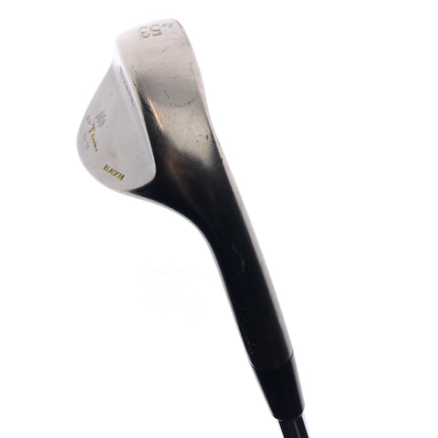 Used Mizuno MP-T Series Black Nickel 2008 Gap Wedge / 53.0 Degrees / Stiff Flex