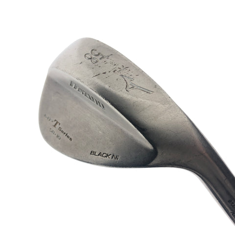 Used Mizuno MP-T Series Black Nickel 2008 Lob Wedge / 58.0 Degrees / Stiff Flex