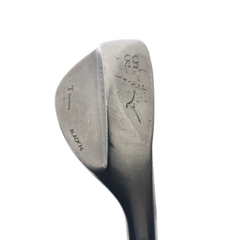 Used Mizuno MP-T Series Black Nickel 2008 Lob Wedge / 58.0 Degrees / Stiff Flex