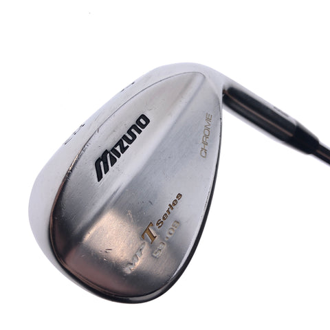 Used Mizuno MP-T Series Chrome 2008 Gap Wedge / 53.0 Degrees / Regular Flex