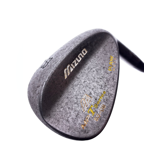 Used Mizuno MP-T Series Chrome 2008 Gap Wedge / 53.0 Degrees / Regular Flex