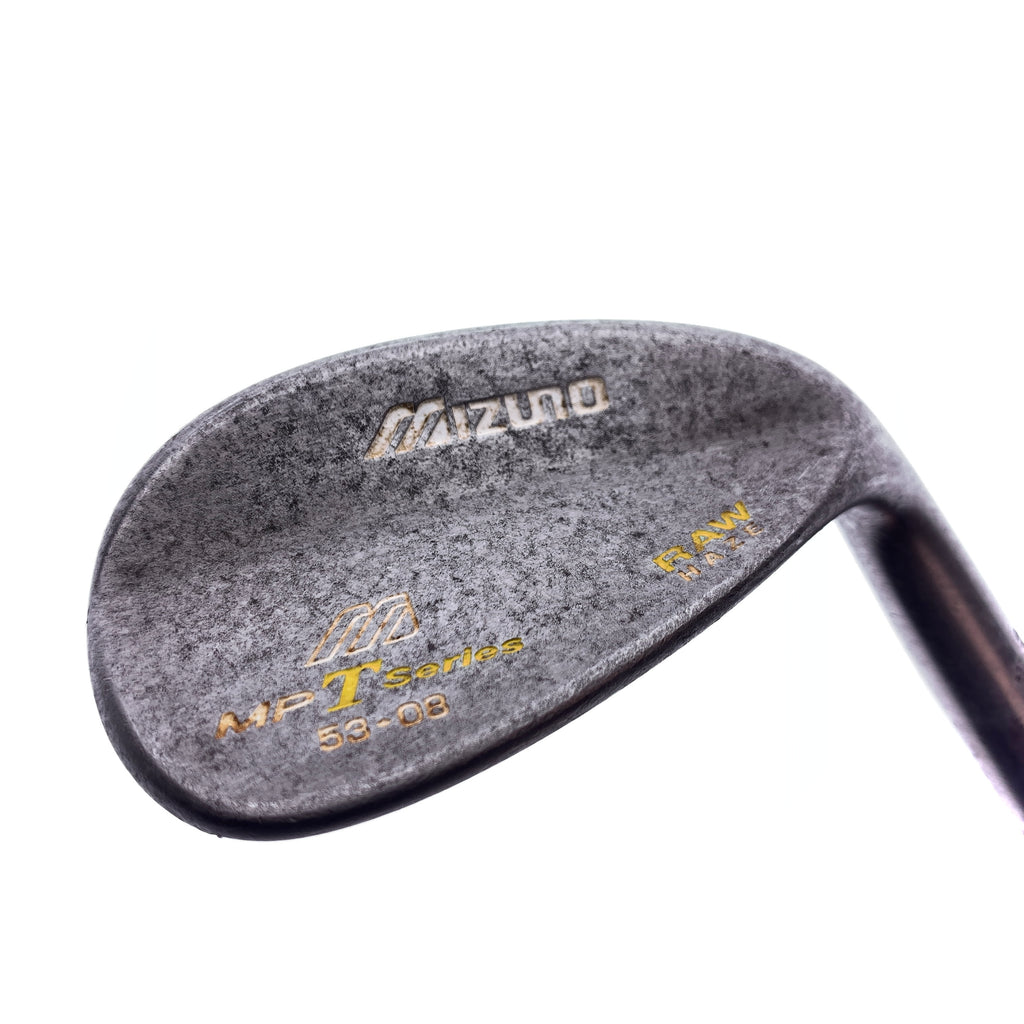 Used Mizuno MP-T Series Chrome 2008 Gap Wedge / 53.0 Degrees / Regular Flex