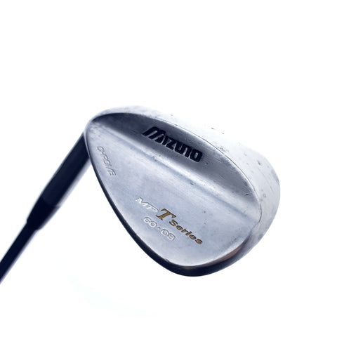 Used Mizuno MP-T Series Chrome 2008 Lob Wedge / 60.0 Degrees / Wedge Flex