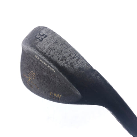 Used Mizuno MP-T Series Raw Haze 2008 Gap Wedge / 53.0 Degrees / Stiff Flex