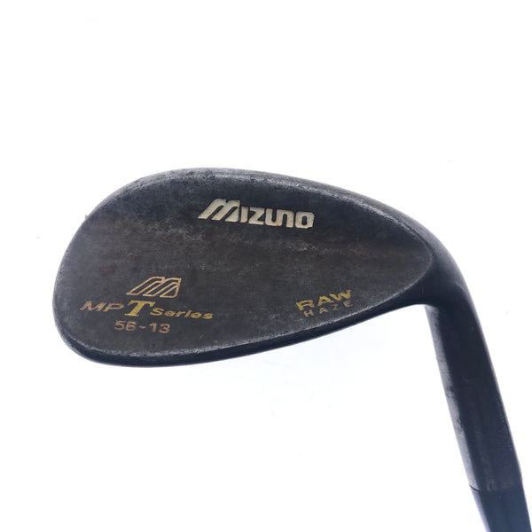 Used Mizuno MP-T Series Raw Haze 2008 Sand Wedge / 56.0 Degrees / Stiff Flex